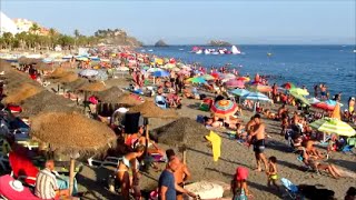 Playa de San Cristóbal en Almuñécar [upl. by Aerb]