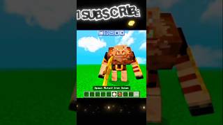 Mutant piglin Brute VS Mutant Iron golem who will win viral edit minecraft trending gaming vs [upl. by Michi]