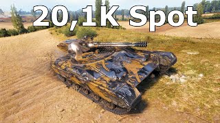 World of Tanks Vz 71 Tesák  201K Spot Damage [upl. by Carnahan]