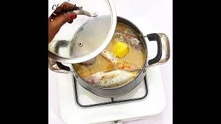 Tilapia pepper soup recipe by chef salma [upl. by Euqinomad815]