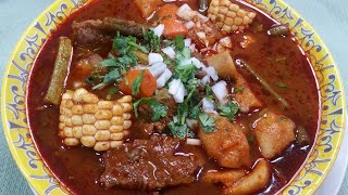 Cómo Hacer Un Delicióso Mole De Olla [upl. by Kironde]