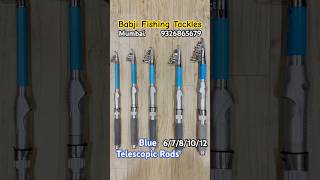 BLUE TELESCOPIC BABJI FISHING TACKLE MUMBAI 9326865679 fishing sea fishingtrip saltwater angler [upl. by Adlog991]