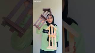 Cardboard wall decor idea  best out of waste  home decor  diy ideas shorts diy homedecor [upl. by Lekzehcey]