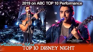 Alejandro Aranda “Remember Me” from Coco HIS OWN ARRANGEMENT American Idol 2019 Top 10 Disney Night [upl. by Nylsoj]