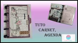 Tuto carnet agenda Globleland Je vous loffre [upl. by Ogaitnas]