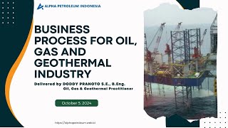 Business Process for Oil Gas and Geothermal Industry by PT Alpha Petroleum Indonesia [upl. by Ardnasxela]