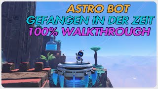 ASTRO BOT  100 Walkthrough Gefangen in der Zeit PS5Guide [upl. by Gawlas]