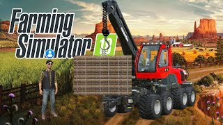 Loaded Forestry amp Trees Cutting In Fs 18  Farming Simulator 18  Timelapse [upl. by Map]