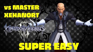 HOW TO BEAT DATA MASTER XEHANORT EASY KINGDOM HEARTS 3 DLC BATTLE GUIDE AND STRATEGIES [upl. by Ettolrahs297]