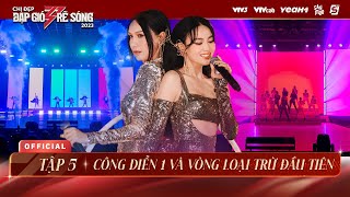 Tập 5  Công 1 bùng nổ Lan Ngọc và Diệu Nhi bất ngờ thành đội trưởng  Chị Đẹp Đạp Gió Rẽ Sóng 2023 [upl. by Ailatan574]