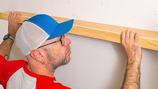 Absolute Easiest Way to Install Floating Shelves [upl. by Kathe941]