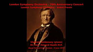 LSO 70th Anniversary Concert  London Symphony Orchestra  André Previn Royal Festival Hall 1974 [upl. by Isadore591]