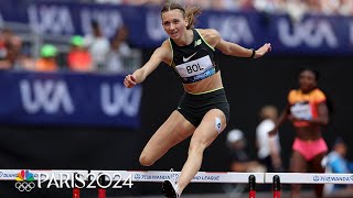 Femke Bol DOMINATES womens 400m hurdles at London Diamond League  NBC Sports [upl. by Harbed]