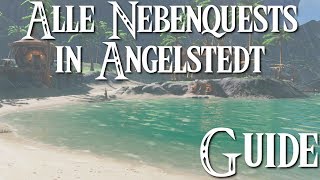 ZELDA BREATH OF THE WILD  Alle Nebenquests in Angelstedt  Guide [upl. by Erick]