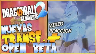 DRAGON BALL XENOVERSE 2 TRAILER  NUEVAS TRANSF  OPEN BETA   CUSTEM [upl. by Yraeht]