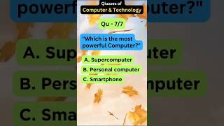 quot7 Fun Tech Quiz Questions to Test Your Knowledgequot [upl. by Durand645]