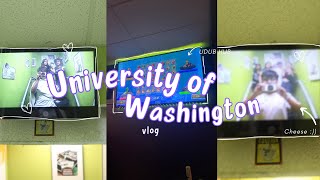 University of Washington Vlog  Uvillage concert dorm and more Kristine Pena [upl. by Nemlaz]