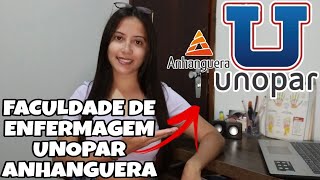 MINHA FACULDADE DE ENFERMAGEM SEMIPRESENCIAL UNOPAR ANHANGUERA 📚🩺 [upl. by Papp]