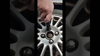 Wheel Lock Nut Removal Tool  Remove Wheel Lock Nut under 1 minute [upl. by Valeda]