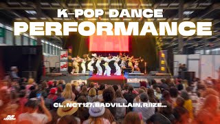 KPOP IN PUBLIC ANIMASIA 2K24  KPOP DANCE SHOW by XCROWN CL NCT 127 BAD VILLAIN RIIZE [upl. by Endys167]