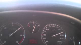 Peugeot 406 20 hdi 110 DW10ATED top speed [upl. by Ermentrude286]