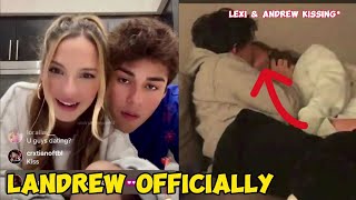 Lexi Rivera and Andrew Davila are Officially Dating They Kissed 😳 [upl. by Attena]