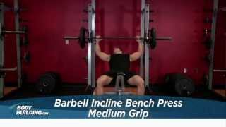 Barbell Incline Bench  Chest Exercise  Bodybuildingcom [upl. by Rahmann932]