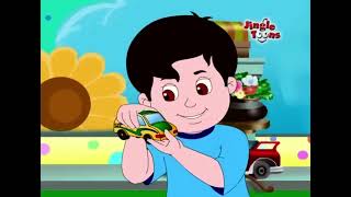 लकड़ी की काठी Lakdi ki kathi  Popular HindiChildren Songs  Animated Songs by JingleToons [upl. by Goldsmith]