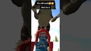 TESTING 9129 CHEAT CODE IN FRONT OF DINOSAUR INDIAN BIKES 3D💀indianbikedriving3dviralshortytshots [upl. by Aiyram]