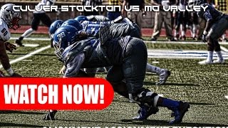 CulverStockton Football vs Mo Valley [upl. by Marlowe]