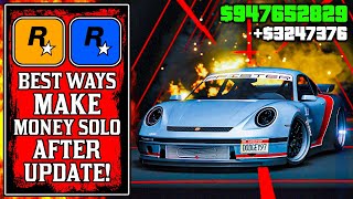 Its THAT Easy The BEST WAYS To Make Money SOLO After UPDATE in GTA Online GTA5 Fast Money [upl. by Gazzo]