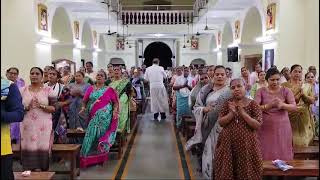 Charismatic Prayer amp Healing Service conducted by Fr Marshal Lopes at Manori Church on 16092024 7 [upl. by Itsirc]