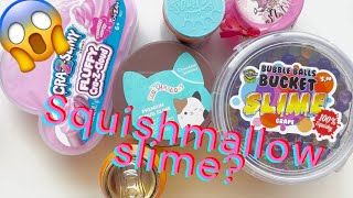 REVIEWING STORE BOUGHT SLIMES [upl. by Roede399]