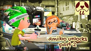 Splatoon 2  Splatoon 1 Inkling amiibo Unlocks  Gameplay Part 2 [upl. by Mosora]