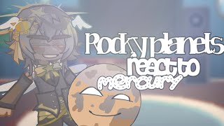 01   Rocky Planets React to Mercury    Solarballs Gacha  EXTREME WIP [upl. by Danie]