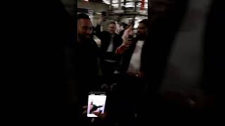 Joseph Parker exits Wembley Stadium after the Anthony Joshua v Daniel Dubois IBF boxing fight [upl. by Galligan]