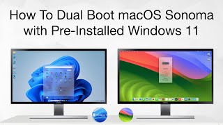 How to Dual Boot macOS Sonoma with Preinstalled Windows 11  Step By Step  Hackintosh [upl. by Hays339]