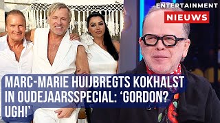 MarcMarie Huijbregts kokhalst bij noemen Gordon [upl. by Elocyn]