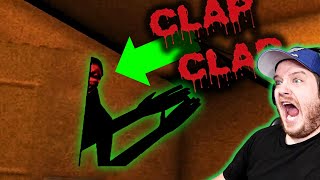 This Demon is Out for My Cheeks  Clap Clap Horror Game Reaction [upl. by Akeemat]