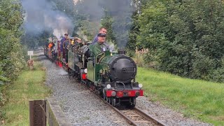 Friends of The Kirklees light railway gala 2022 [upl. by Dnomed653]