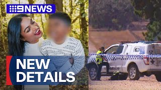 Husband of woman found dead in wheelie bin believed to have flown overseas  9 News Australia [upl. by Mcspadden]