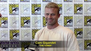 Cam Gigandet on The Mermaid Movie THE TOWER  SDCC [upl. by Eimmac]