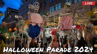 NYC LIVE  51st Annual Greenwich Village Halloween Parade 2024 [upl. by Airamesor155]