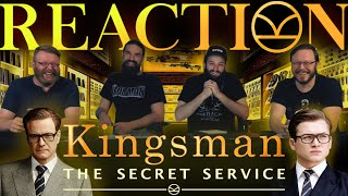 Kingsman The Secret Service 2014 MOVIE REACTION [upl. by Domph]