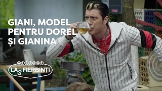 Las Fierbinți  Giani model pentru Dorel și Gianina Cinel pictează mai frumos [upl. by Ruthven]