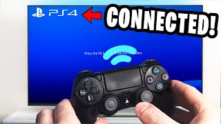 PS4 Controller Wont Connect Try THIS How To Connect PS4 Controller To PS4 [upl. by Eciral630]