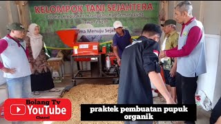 Pembuatan pupuk organik dari bahan kotoran hewan [upl. by Pierro]