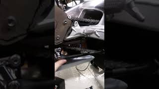 Mounting Pingel shifter on BMW s1000rr [upl. by Tattan584]