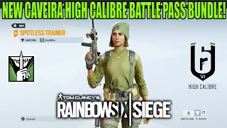 Caveira High Calibre Battle Pass Bundle  Rainbow Six Siege [upl. by Oznecniv]