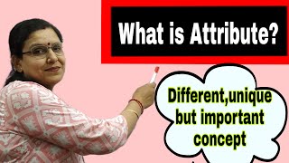 What is Attribute Attribute kya hota h  Attribute means adjective  Subject predicate Attribute [upl. by Edmondo]